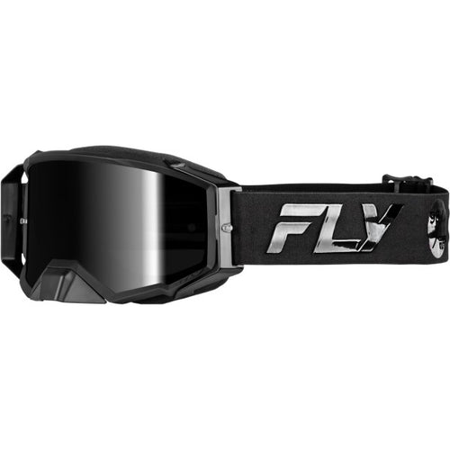 Lunettes de Motocross Zone Pro Noir/Gris de droite