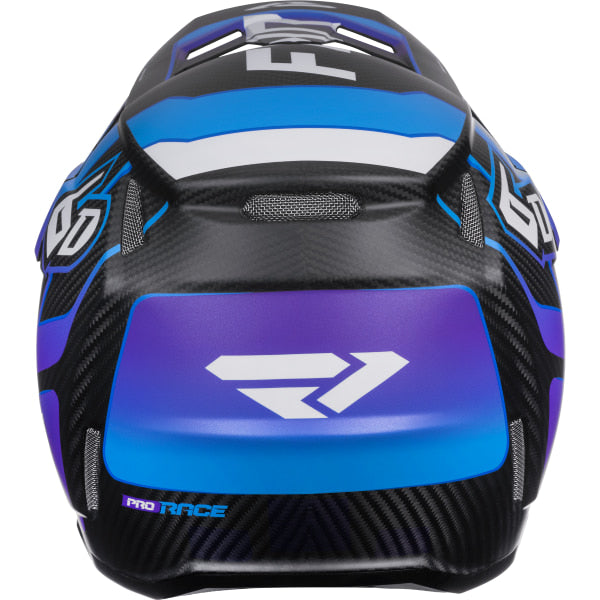 Casque 6D ART-3Y Junior FXR bleu et mauve, arrière