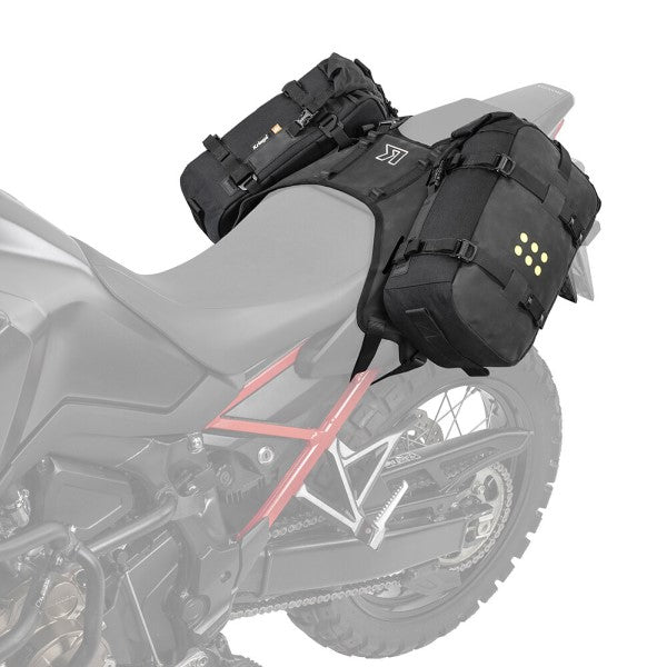 Harnais de Siège de Moto Honda CRF1100L Africa Twin Noir sacs souples OS-12