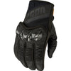 Gants de Moto Contra 3 Noir de l'extérieur