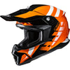 Casque de Motocross C50 Mirage Noir Haute visibilité Orange/Noir