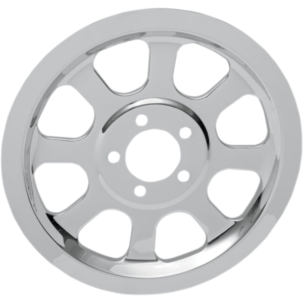 Insert Chromé de Poulie Arrière Harley Davidson - Drag Specialties, 1201-0518