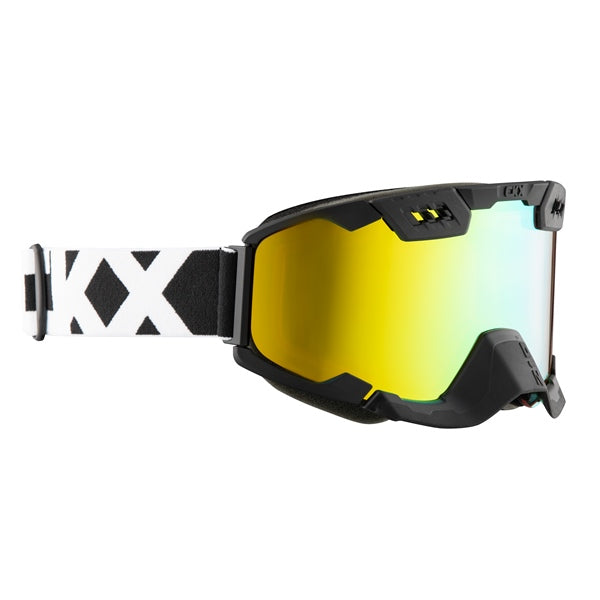 Lunettes 210 Hors-Piste Ventilé noir mat / miroir or