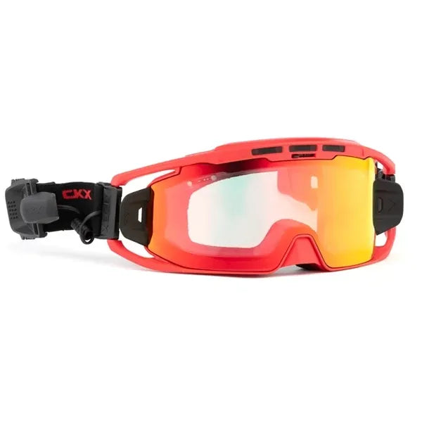 Lunettes de Motoneige Apex Electrique Rouge