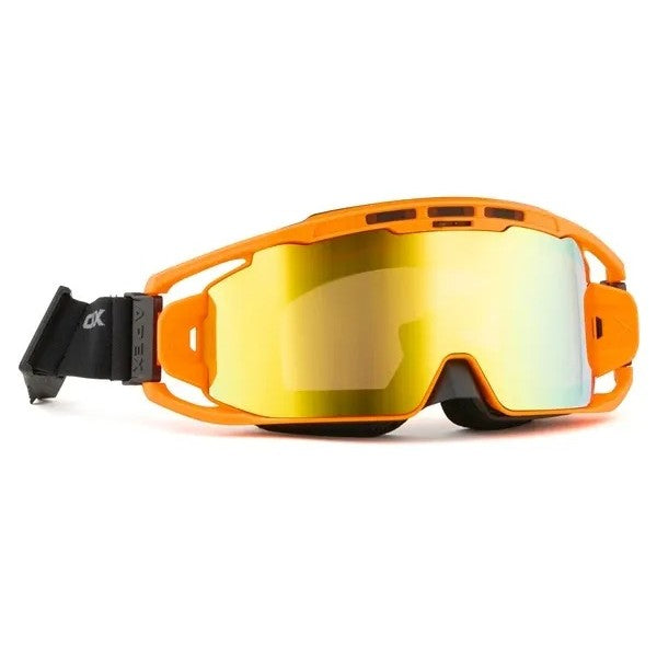 Lunettes de Motoneige Apex Noir/Orange
