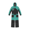 Ensemble de Motoneige Blast Floataid Junior/Choko/vert/noir, de face