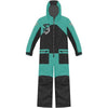 Ensemble de Motoneige Blast Floataid Junior/Choko/vert/noir, de face