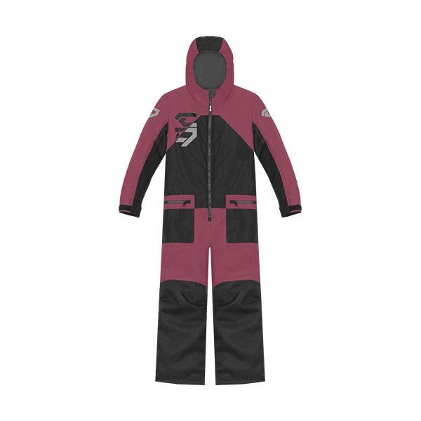 Ensemble de Motoneige Blast Floataid Junior/Choko/mauve/noir, de face