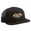 Casquette Wings Noir Devant