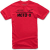 T-Shirt Astars Moto-X Rouge/Noir de face