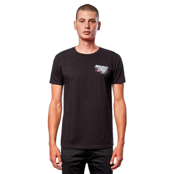 T-Shirt Racing Tri Noir