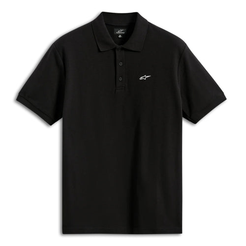 Polo Endeavor Classic Alpinestars Noir, de face