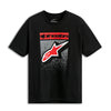 T-Shirt CSF Noka Alpinestars Noir, de face