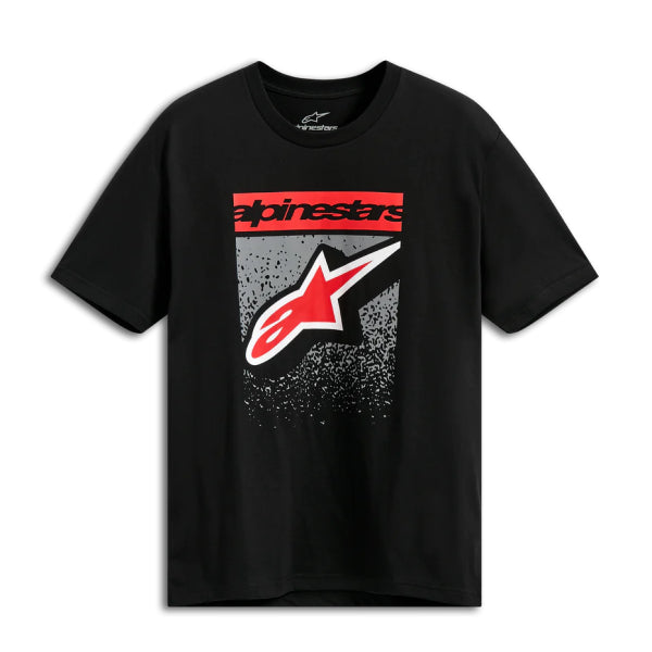 T-Shirt CSF Noka Alpinestars Noir, de face