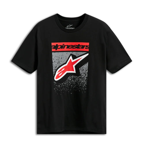 T-Shirt CSF Noka Alpinestars Noir, de face