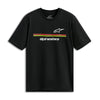 T-Shirt CSF Lanes Alpinestars Noir, de face 