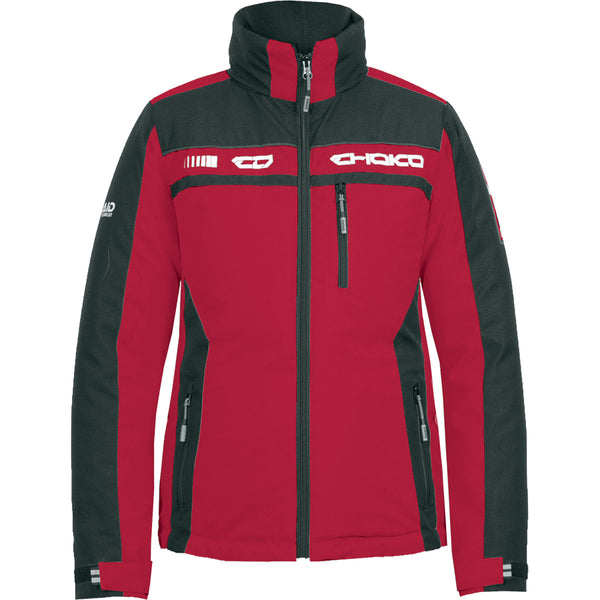 Manteau de Motoneige Quantum Floataid Junior Rouge, de face