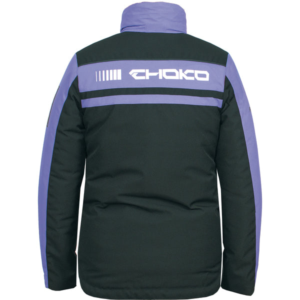 Manteau de Motoneige Quantum Floataid Junior Mauve, de dos