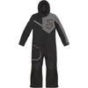 Ensemble de Motoneige Pilot Junior Noir/Gris de face