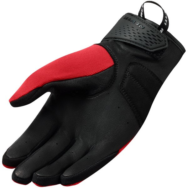 Gants de Moto Ventilé Mosca 2 Femme Rouge/Noir de l'intérieur