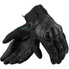 Gants de Moto Ritmo Noir de l'extérieur