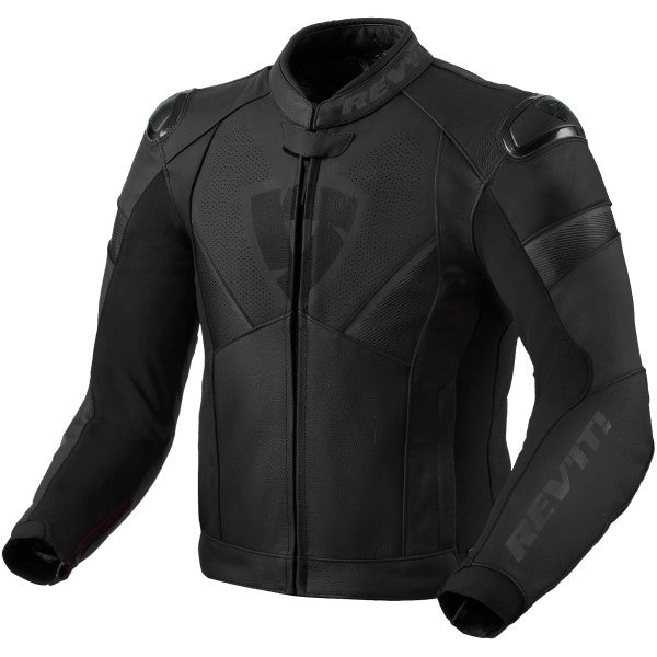 Manteau de Moto Argon 2 Noir/Gris côté avant