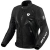 Manteau de Moto Control H2O Femme Noir côté avant