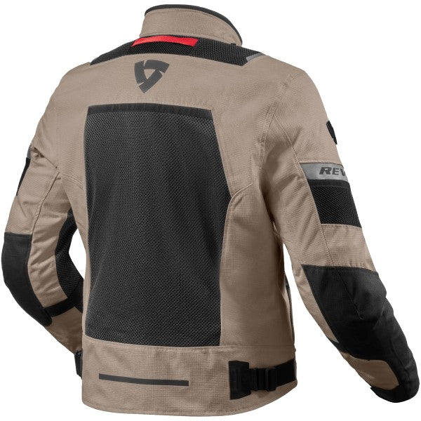 Manteau de Moto Tornado 4 H2O Sable côté arrière