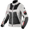 Manteau de Moto Tornado 4 H2O Femme Gris côté avant