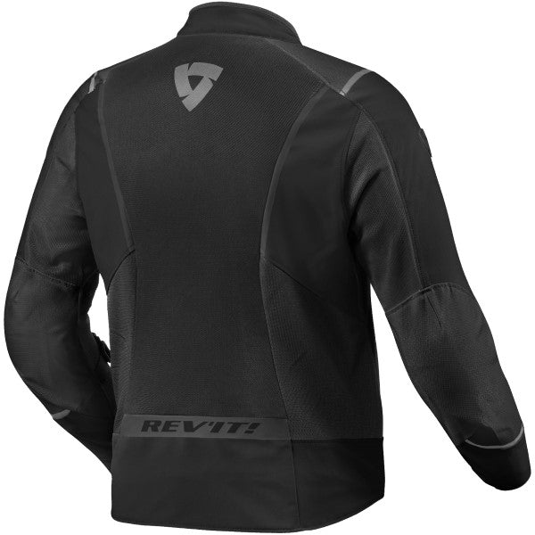 Manteau de Moto Airwave 4 Noir côté arrière