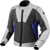 Manteau de Moto Airwave 4 Gris/Bleu côté avant