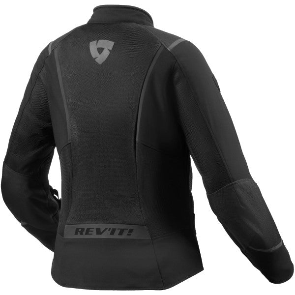 Manteau de Moto Airwave 4 Femme Noir côté arrière