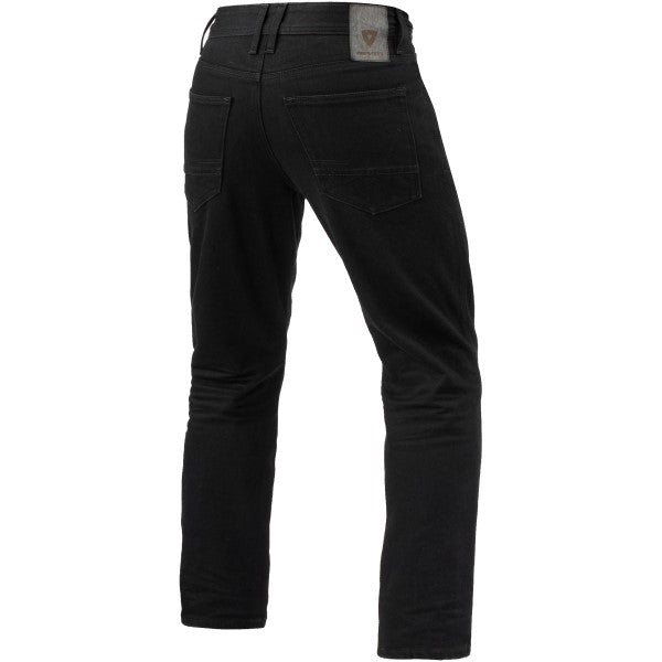 Jean de Moto Lombard 3 RF Noir côté arrière