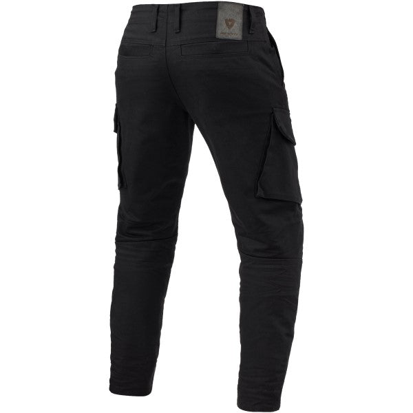 Jean de Moto Cargo 2 TF Noir côté arrière