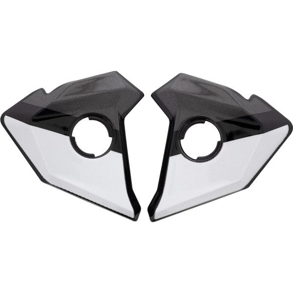 Couvercles Latéraux Maverick Mod Blanc/Noir en paire