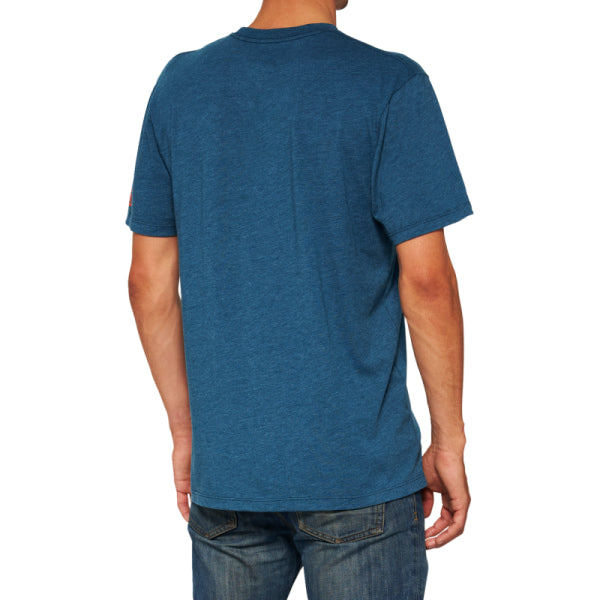 T-Shirt Donut 100% bleu, de dos