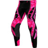 Pantalon de Motocross Revo Velocity Noir/Rose de face