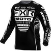 Chandail de Motocross Podium Gladiator Noir/Blanc