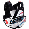 Plastron de Motocross Torque 1.5 Leatt  Bleu Blanc Rouge Arrière