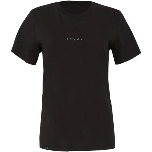 T-Shirt Limit Femme Noir de face