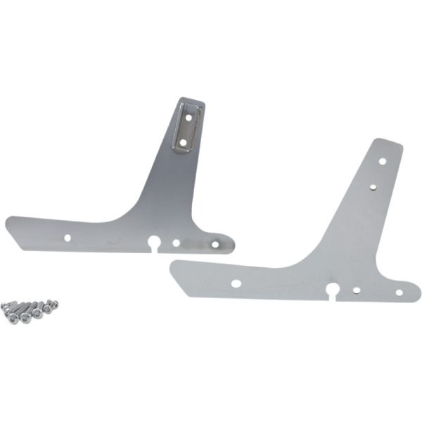 Plaque Latérale de Dossier Passager Carré de Moto Harley Davidson - Drag Specialties, 1504-0004