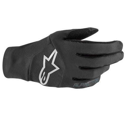 Gants de Motocross Drop 4.0 Enduro noir, de face