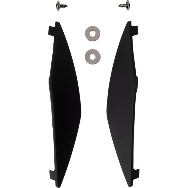 Couvercles Latéraux pour Casques Domain Icon Rubatone  Noir Mat