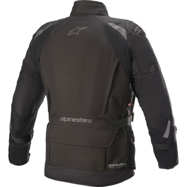 Manteau de Moto Ketchum Gore-Tex Noir de dos