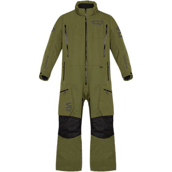 Ensemble de motoneige Avenger Olive de face