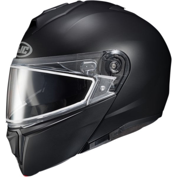 Casque Modulaire de Motoneige i90 Noir Mat incliné de droite