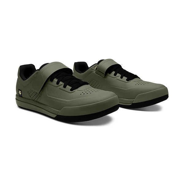 Chaussures Vélo de Montagne FOX Union Clipless Olive