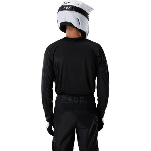 Chandail de Motocross 180 Blackout/Fox, noir , de dos