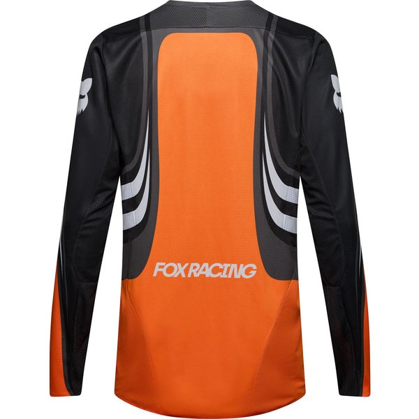 Chandail de Motocross 180 Draft/Fox/orange, de dos