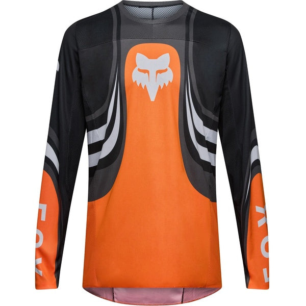 Chandail de Motocross 180 Draft/Fox/orange, de face